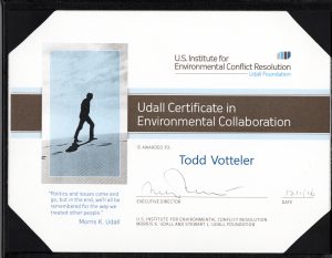 Udall Certificate